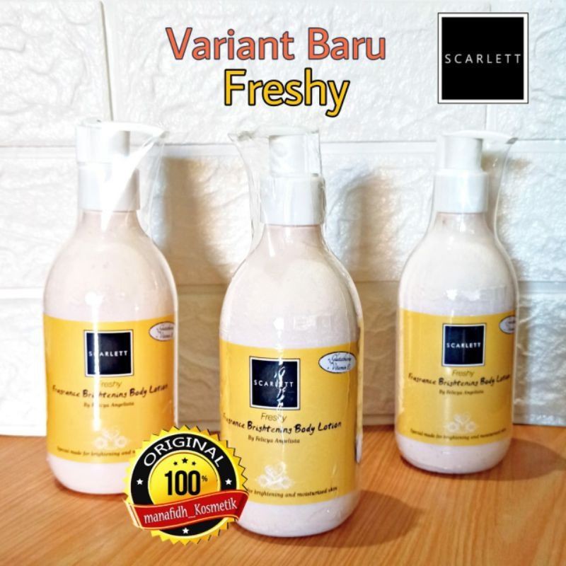 HB Scarlet Ori BPOM  300Ml " Freshy"