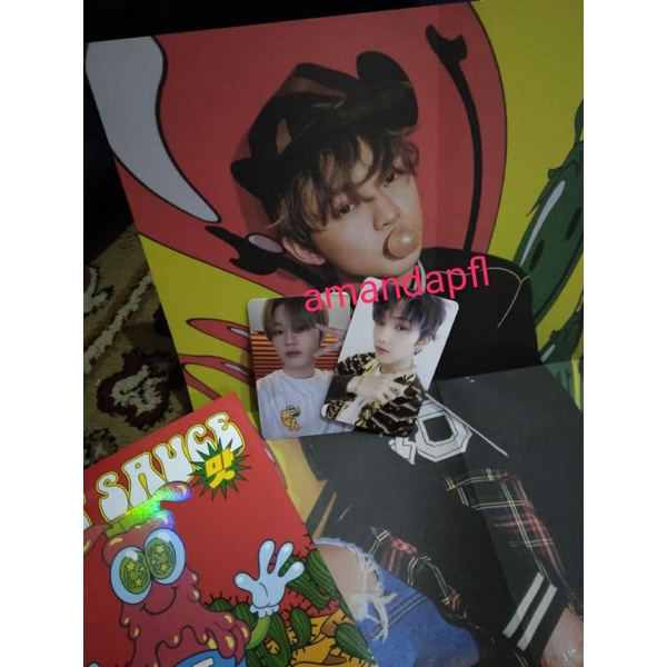 WTT Nct dream 1st Album hot sauce, photobook version (Crazy Vers) Chenle to Renjun Haechan Jaemin