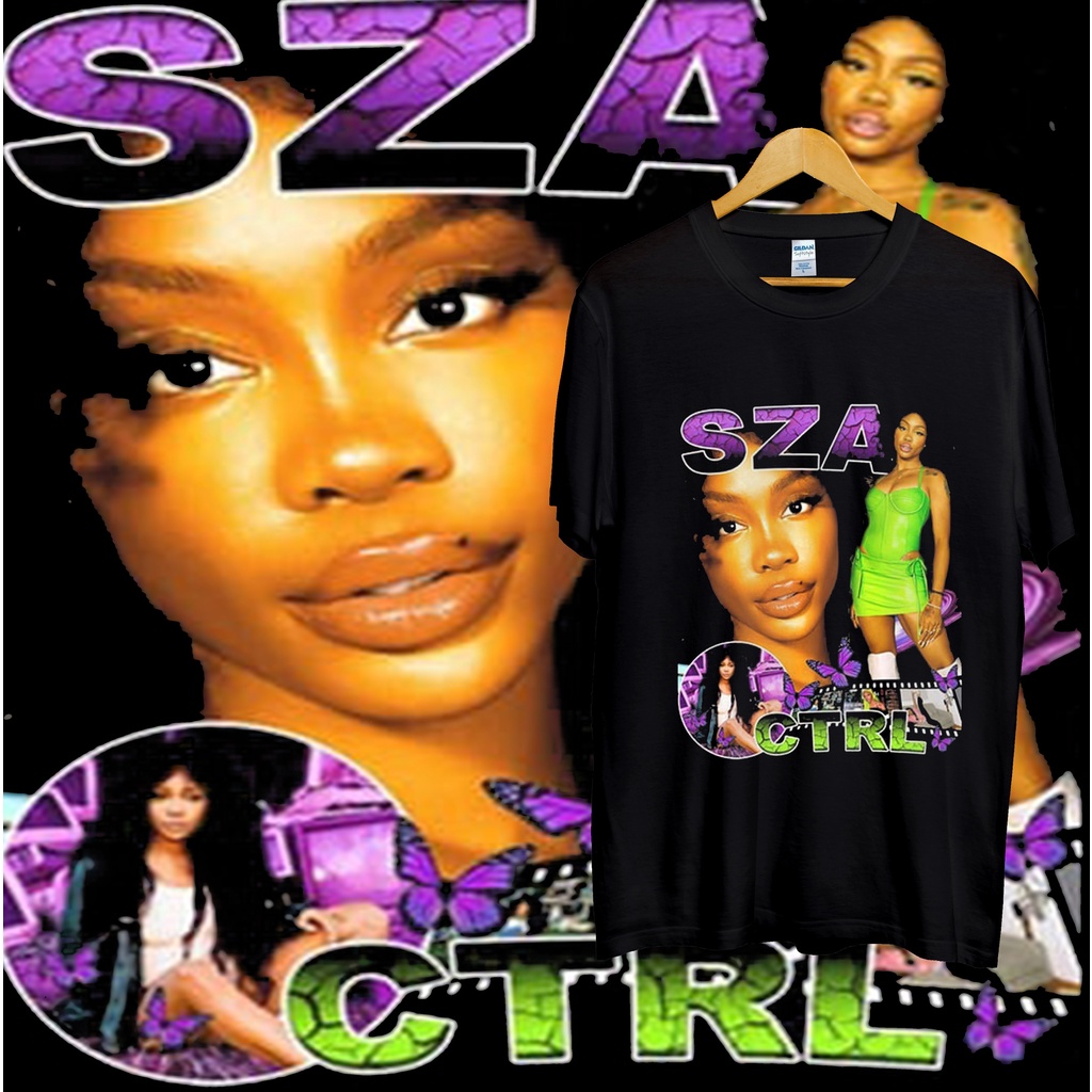 KAOS SZA CTRL T-SHIRT RAP TEE VINTAGE