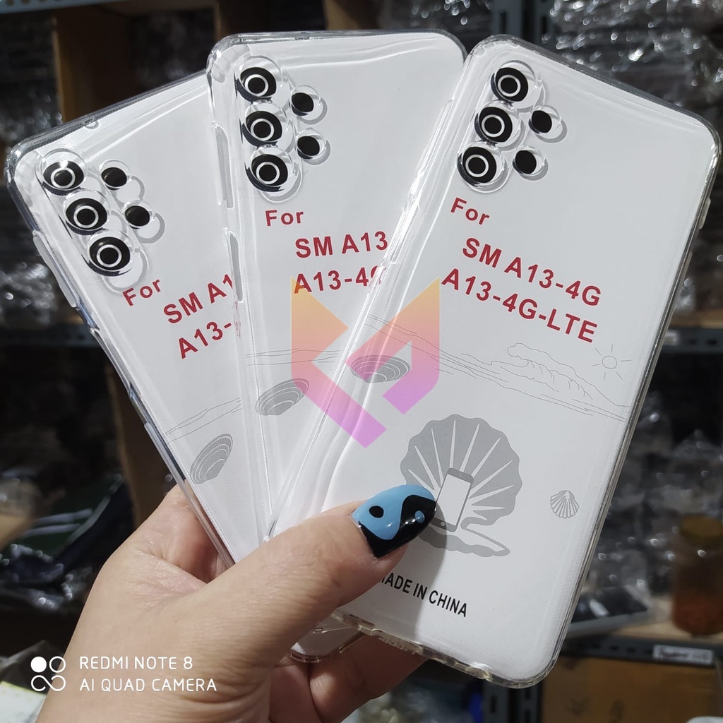 PROMO New Case SAMSUNG GALAXY A13 4G A13 5G SoftCase Clear Transparans/Case Airbag/softcase Anti Crack Proteck Camera Casing Handphone