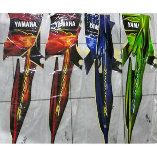 READY STOK bisa cod  striping standar ori lis jupiter z 2009 lama jupiter burhan karbu jupiter 2009 