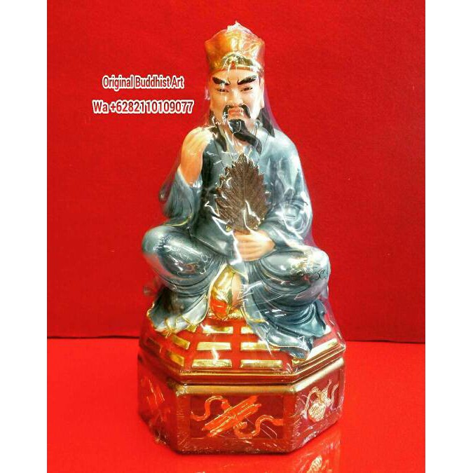 patung zhuge liang dewa strategi