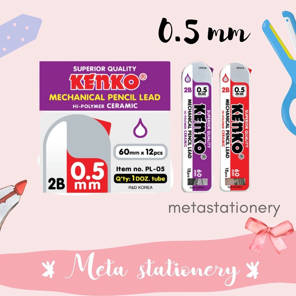 

Isi Pensil Mekanik Kenko 0.5 PL-05 (1pc)