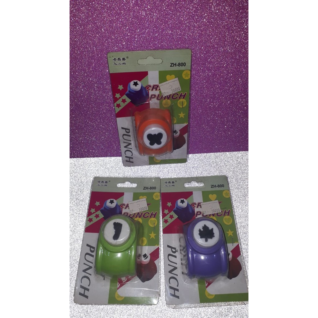 

punch pembolong kertas motif ZH-800