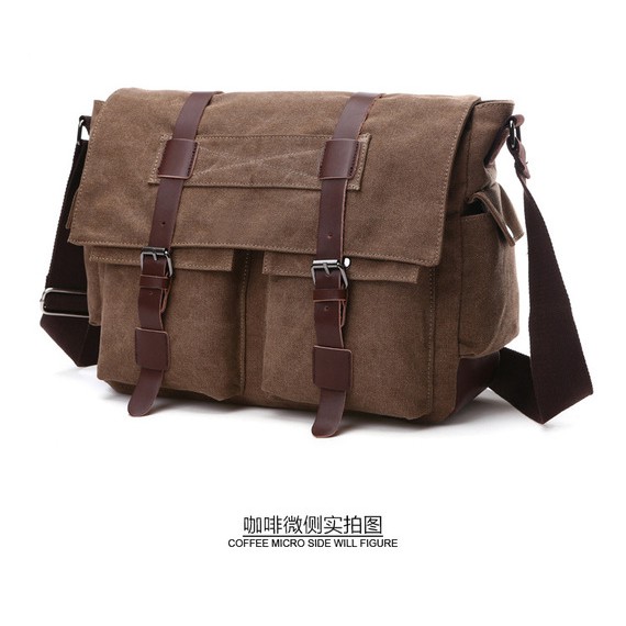TAS  SELEMPANG KANVAS TAS SELEMPANG PRIA TAS SELEMPANG KEREN - gambolow.id