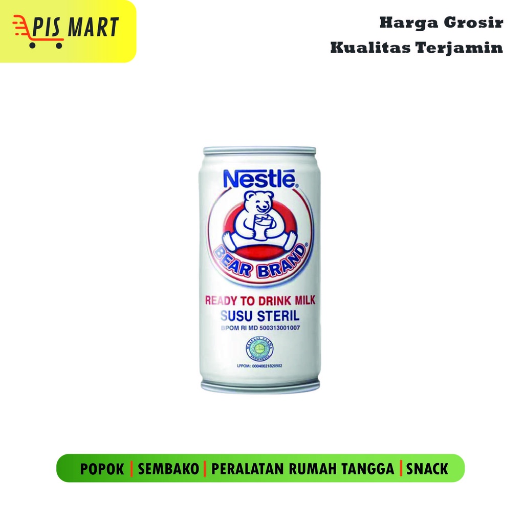 

Bear Brand Susu Steril Susu Beruang Susu Kaleng 189 ml