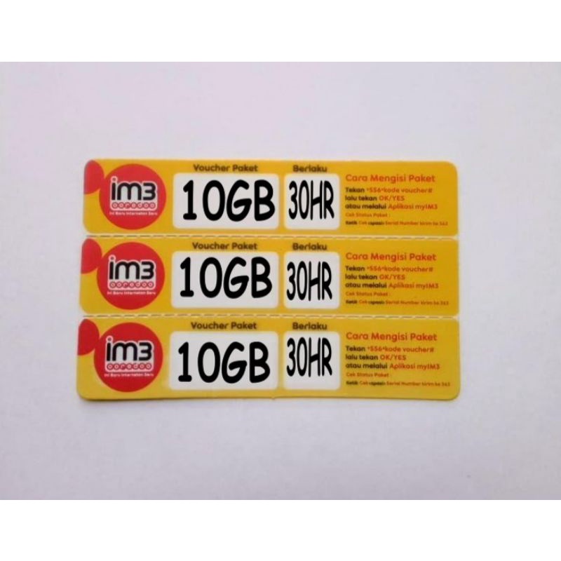 Voucher Kuota Indosat Besar