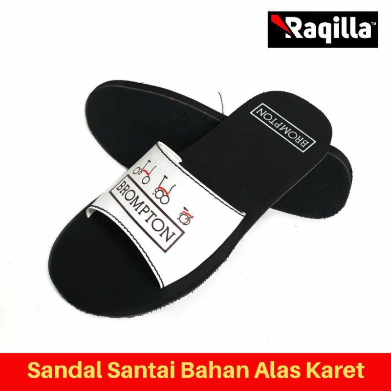 Sandal kasual pria sepeda brompton - sendal selop kapal api - sandal karakter bob marley