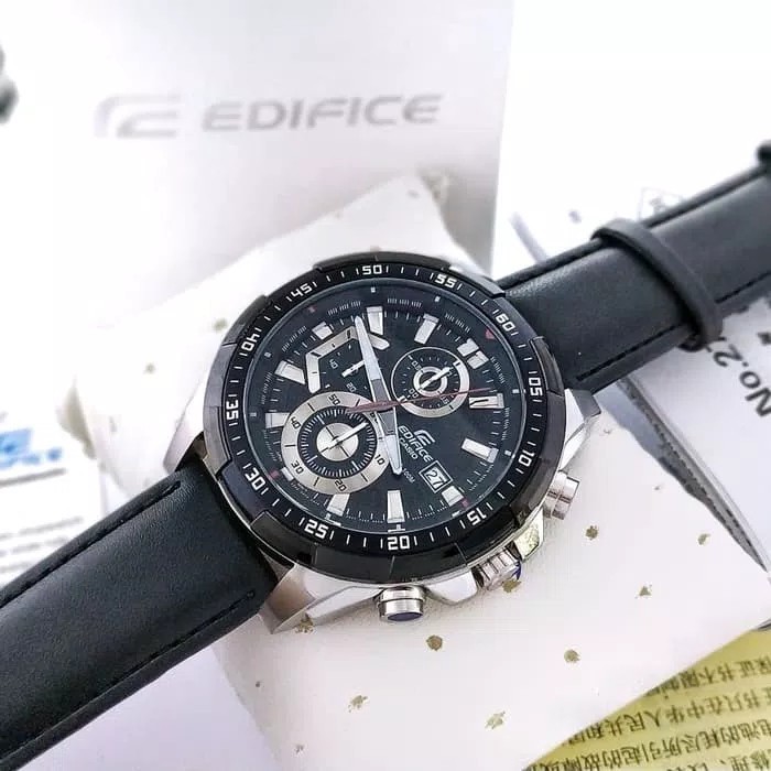 Jam tangan pria edifice EF 539 ori BM + Box set