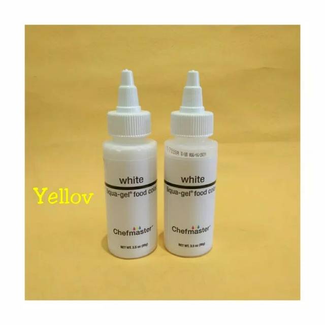 Chefmaster Liqua Gel Food Color White (99 gr)