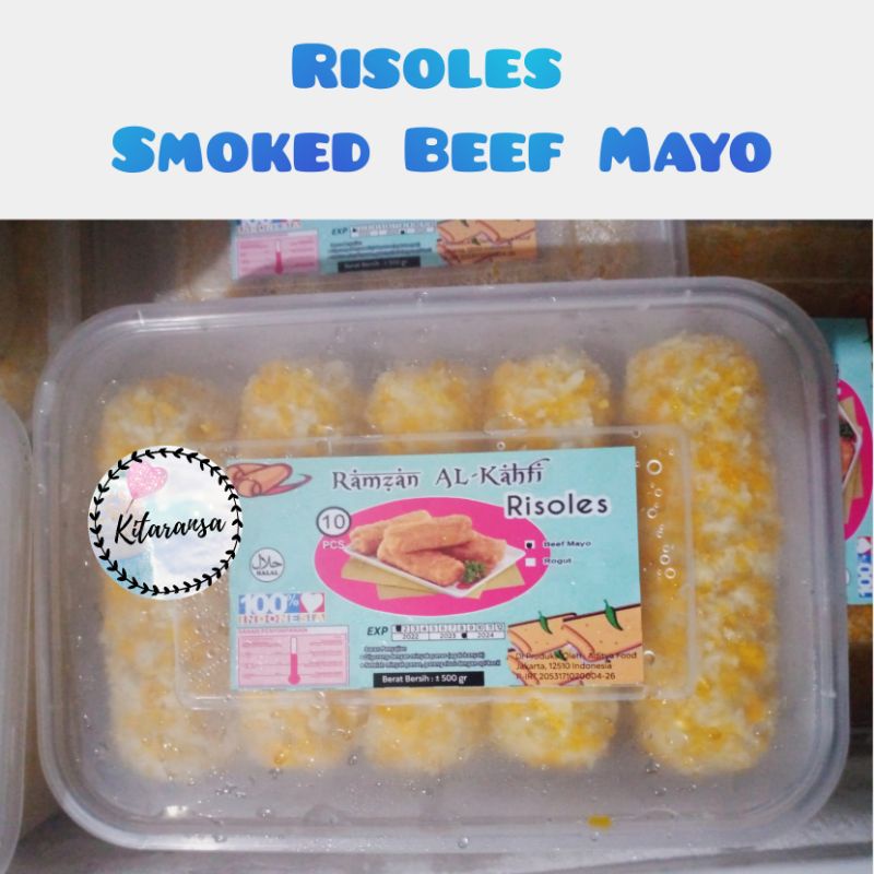 

Risoles Smoked Beef Mayo/Risol/Risoles/Risol Ramzan/Risol Smoked Beef