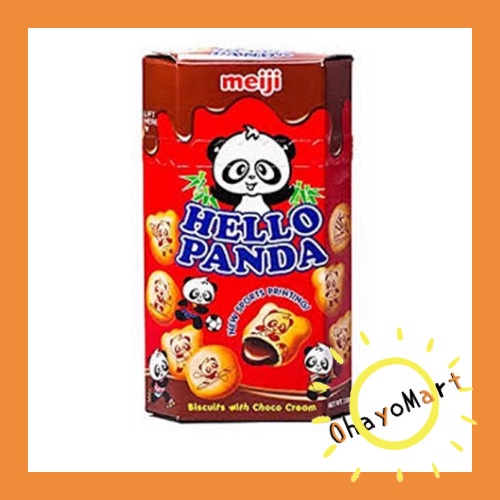 Hello Panda Chocolate Snack / Meiji Hello panda Biskuit coklat 45grm