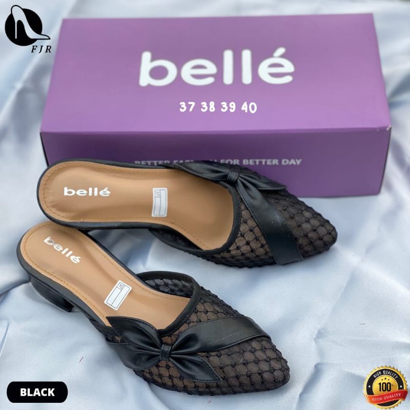 Sepatu hak tinggi bruklat wanita belle