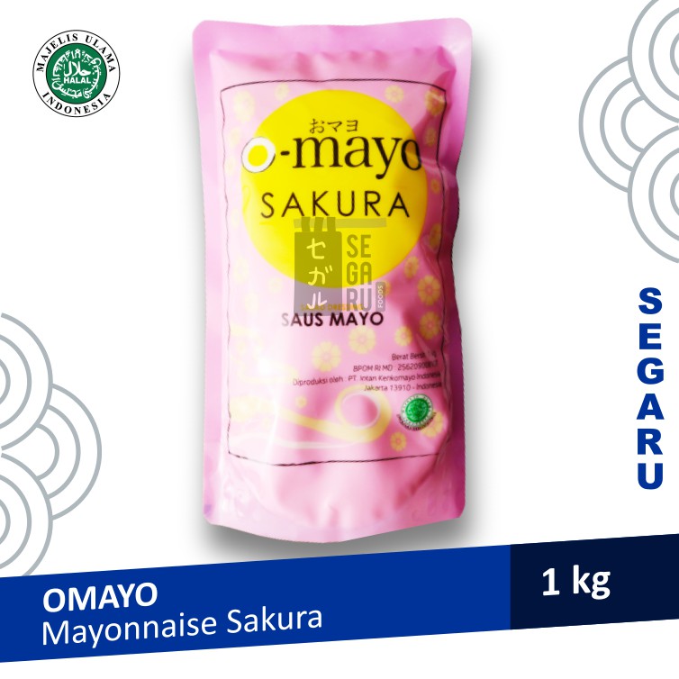 Japanese Mayo Mayonaise Omayo Sakura 1 Kg