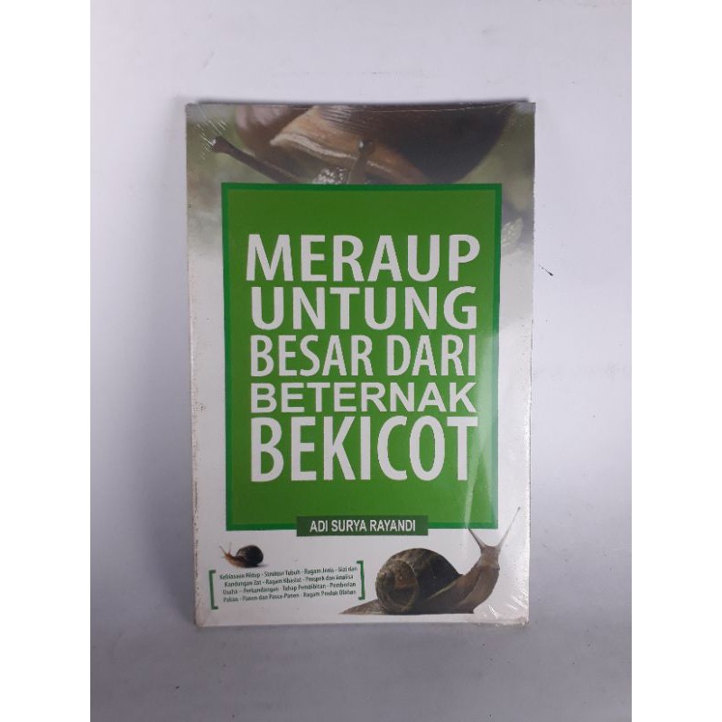 Meraup untung Besar dari Beternak Bekicot . vrj2