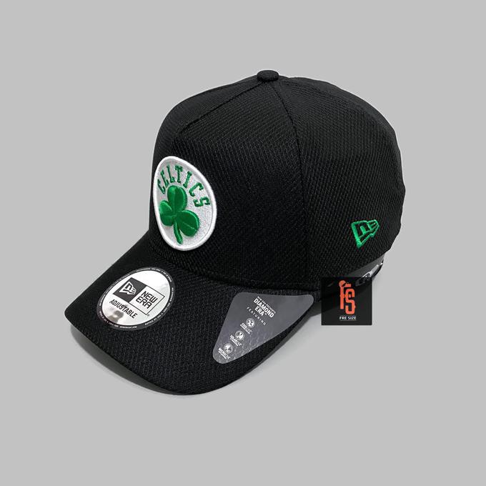 TOPI NEW ERA ORIGINAL A FRAME DIAMOND ERA BOSTON CELTICS BLACK