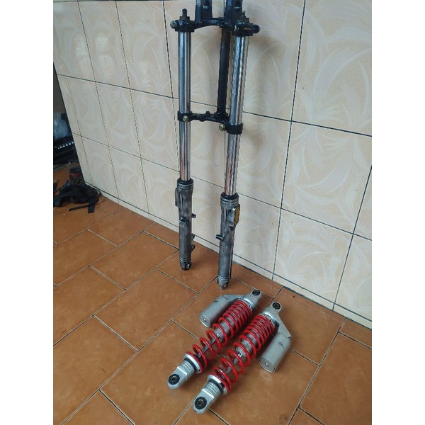 SKOK SHOCKBREAKER DEPAN GL PRO GL MAX LENGKAP ORIGINAL