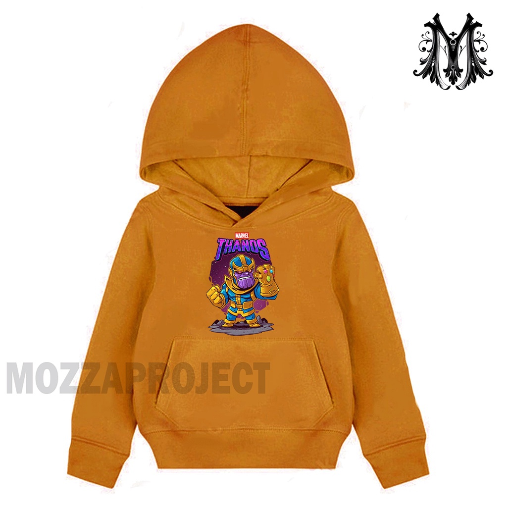 Sweater Hoodie Anak Laki Laki dan Perempuan Thanos Avengers Hoodie Anak Thanos Avengers