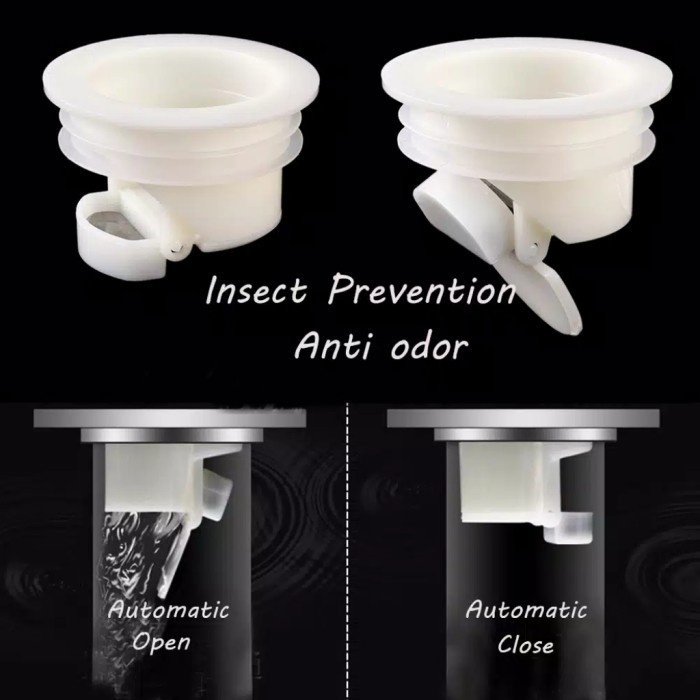 Mushroom trap pipa anti bad smell WC Floor Drain