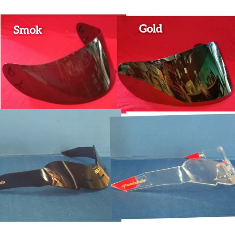 spoiler visor kyt k2r/ paket spoiler visor kyt k2r
