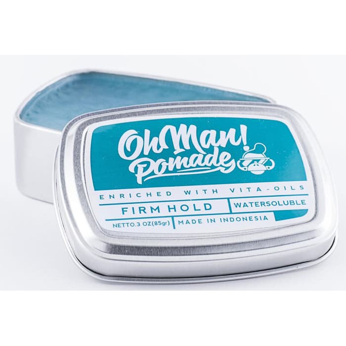 Ohman Pomade Nutri Blue (Oh Man Water Based - Firm Hold)