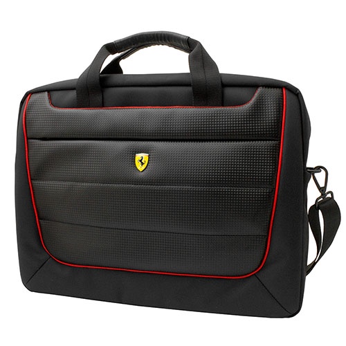 scuderia messenger bag 15 Black