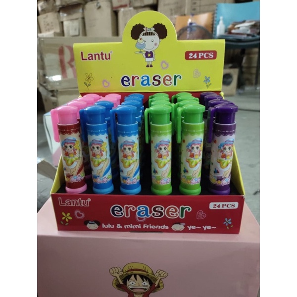 

penghapus mekanik lantu motif girls