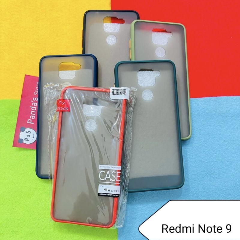 Case Redmi Note 9,Note 9pro/Note 9s My choice softcase Original Dove Oil [Premium]