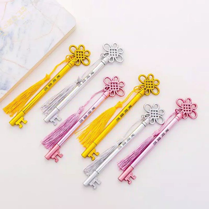 

pulpen gel karakter motif rombe