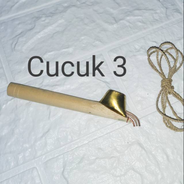 Canting Batik Cucuk 3 / Alat Batik Tulis