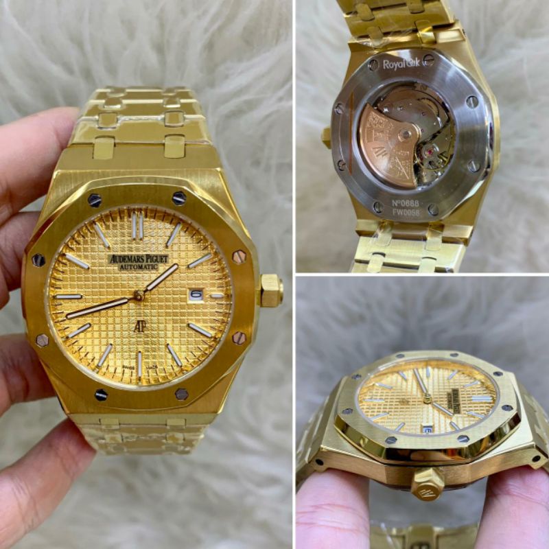 Jam Tangan AP Pria Jam Tangan Automatic Rantai Jam Tangan Stainless Steel Automatic Jam Tangan Ap Au