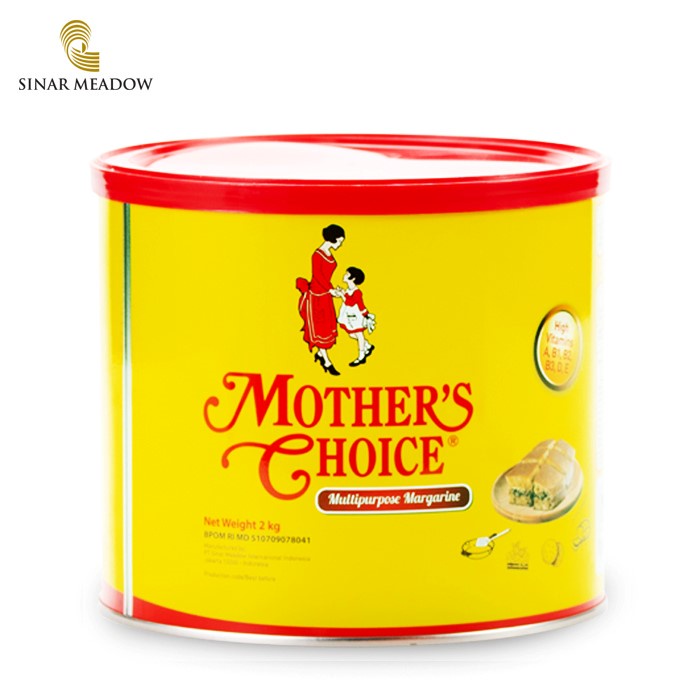 

Mother's Choice 2 Kg Margarin Serbaguna mentega minyak padat halal Miroku
