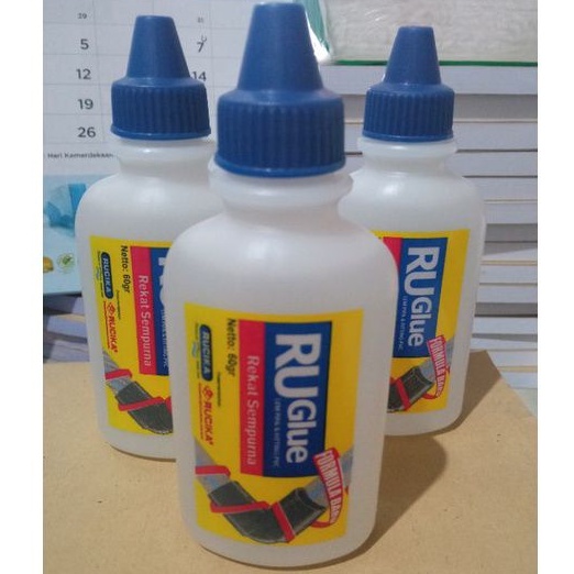Lem RuGlue Botol Kecil Lem PVC