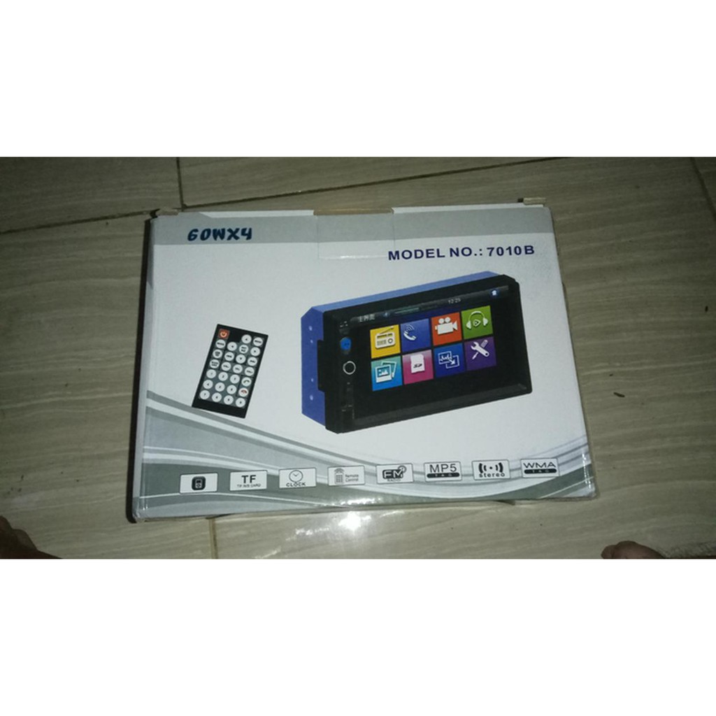 PROMO HARGA player lcd 7 inch mp5 2din double din car mobil mp3 fm gps tape dvd