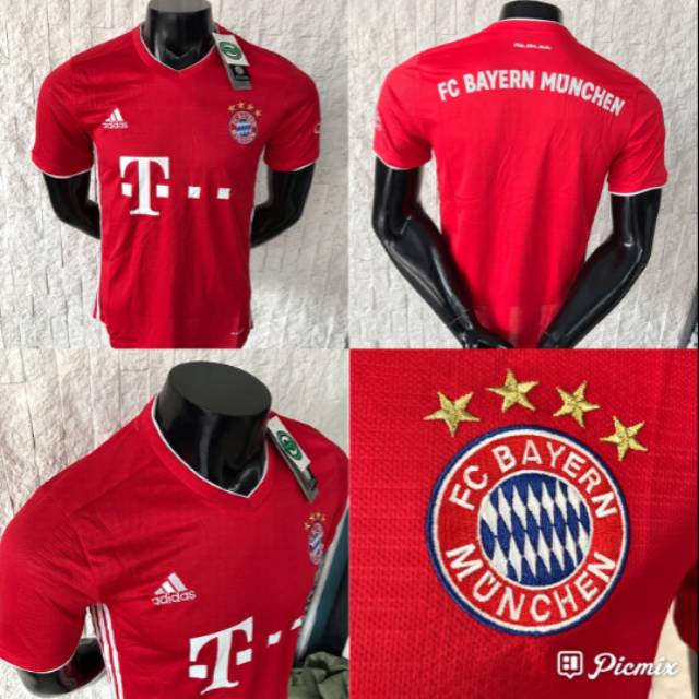 JERSEY BOLA BAYERN MUNCHEN HOME NEW 2020/2021 GRADE ORI