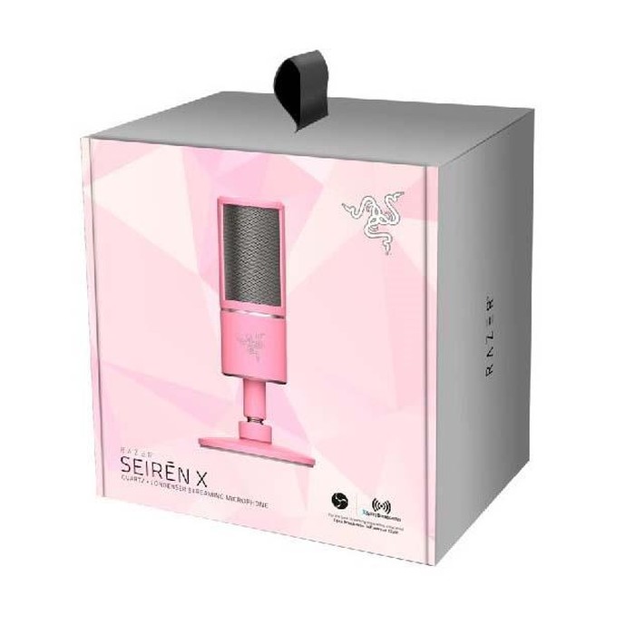 Razer Seiren X Quartz Pink Professional Gaming / Streamers Microphone