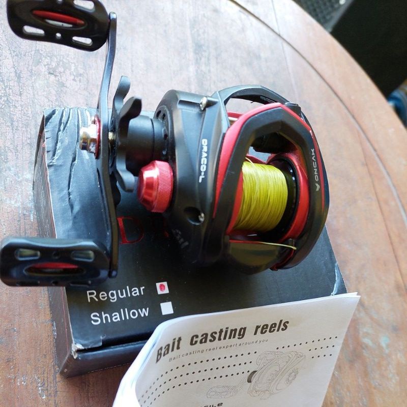 Reel BC Oncak Draco-L (Handle Kiri)