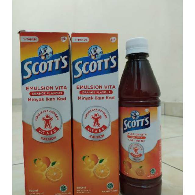SCOTT'S EMULSION VITA ORANGE 400 ml