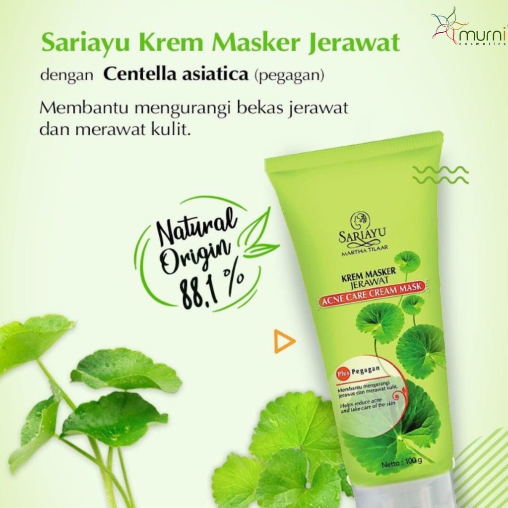 Sariayu acne care cream mask 100 gram