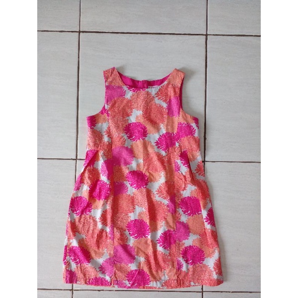 Preloved dress anak full flower