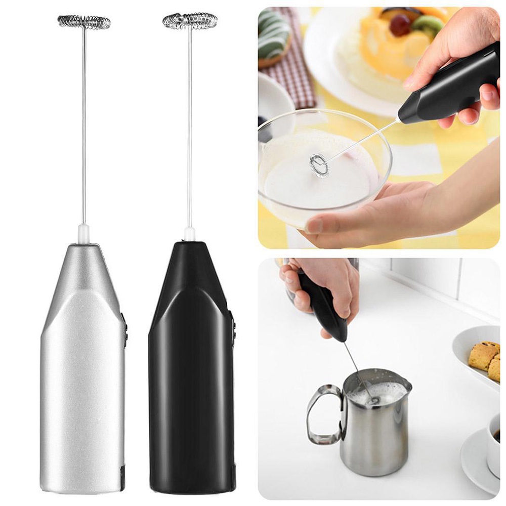 Kitchen Tools Coffee Electric Milk Frother Foamer Drink Whisk Mixer Eggs Beater Mini Handle Stirrer OW