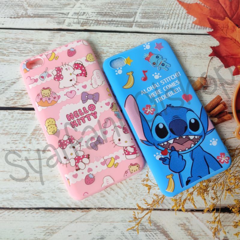 Case Xiaomi Redmi Note 5A ( Non Fingerprint ) Softcase Karakter Imut Lucu