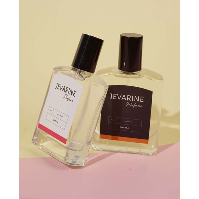 PARFUM JEVARINE COUPLE / JEVARINE SAKURA &amp; SAHARA PARFUME / PARFUM PASANGAN (ORIGINAL)