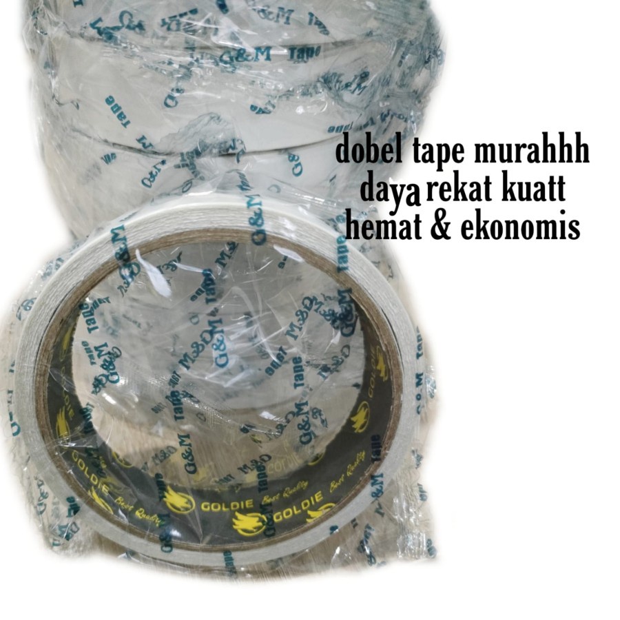 dobeltape ekonomis / double tape / dobel tape murah