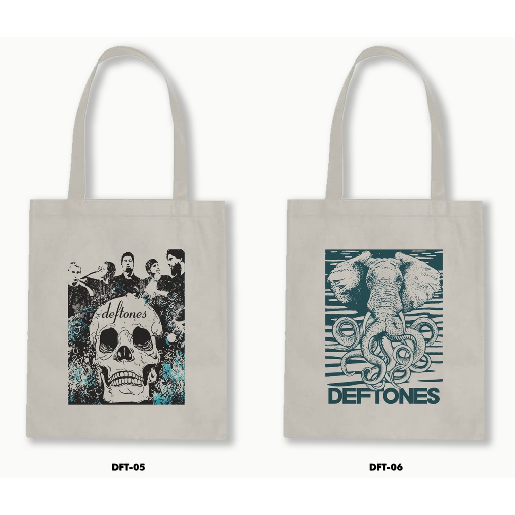 TOTE BAG BLACU - DEFTONES