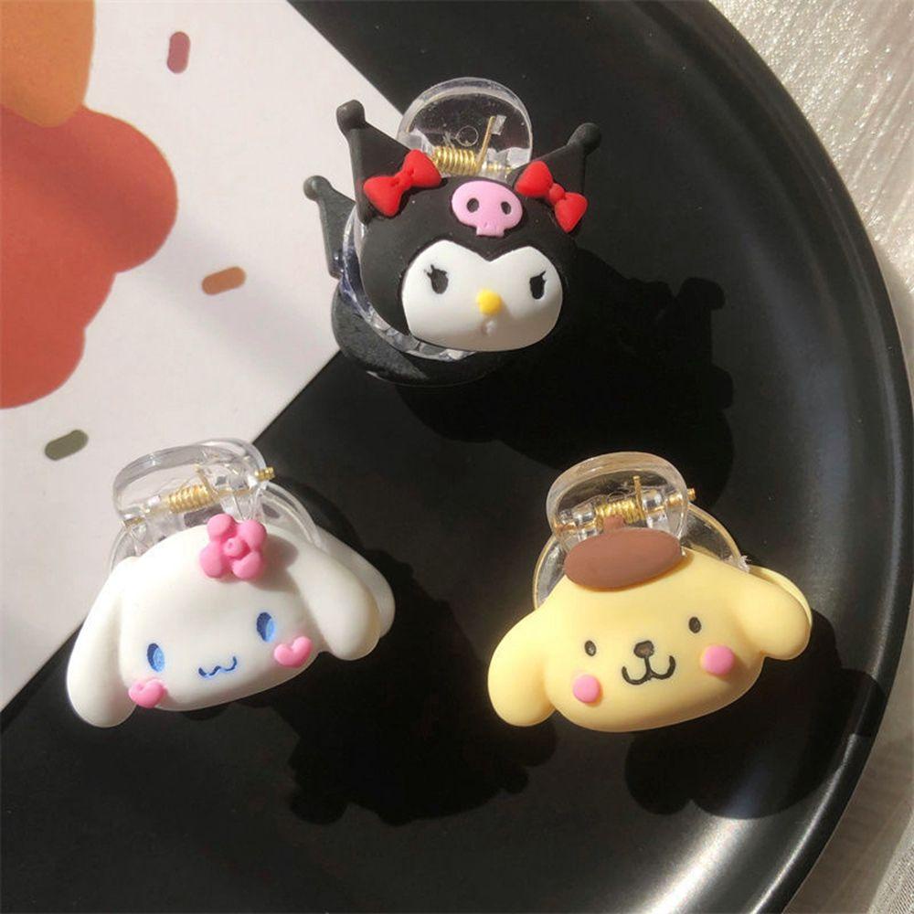 [Elegan] Hair Grab Clip Hiasan Rambut Fashion Kuromi Jepit Rambut Mini Kucing Cinnamoroll Wanita Hair Claw