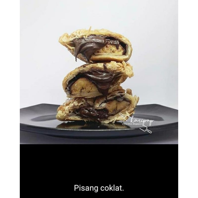 

Pastel Pisang Coklat