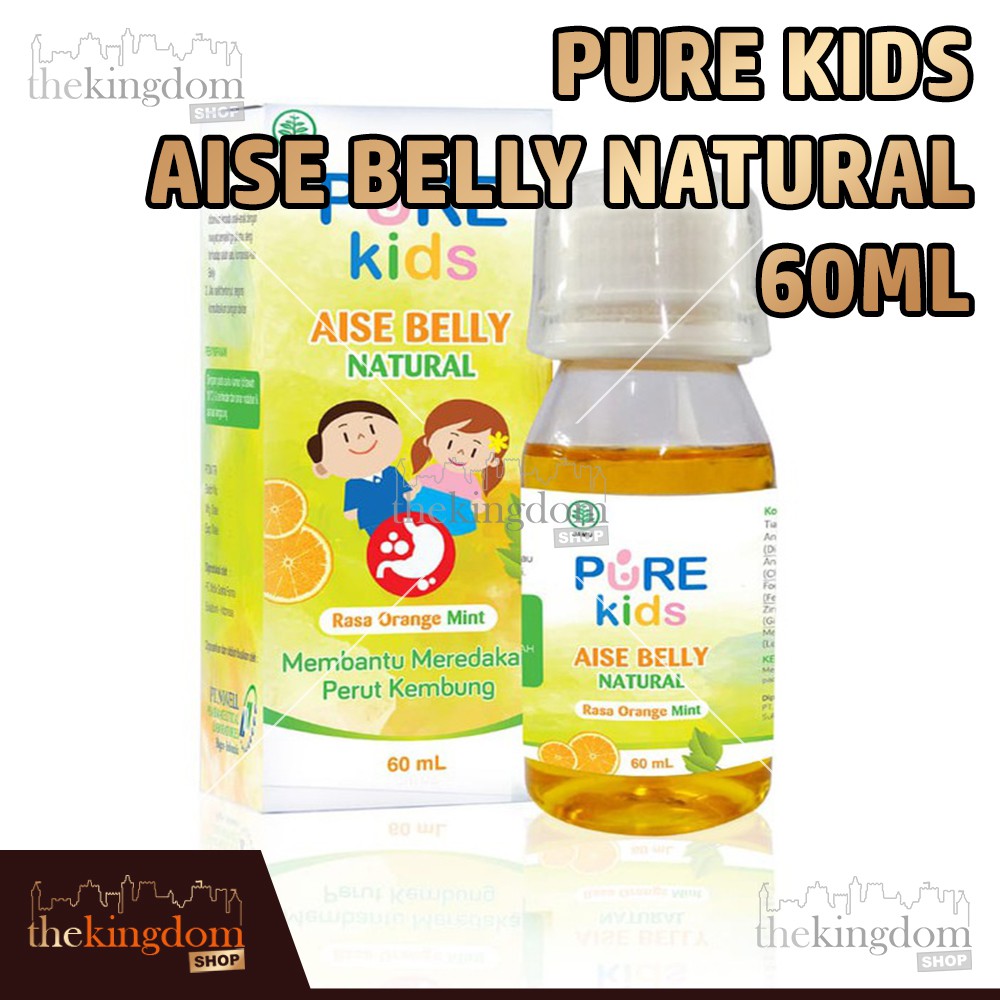 Pure Kids Aise Belly 60ml Pereda Perut Kembung Anak ...