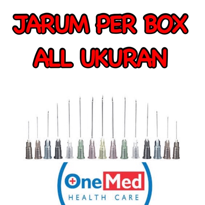 JARUUUM ONMED isi 100 PERBOX / JARUM ONEMED / O.HEALTH