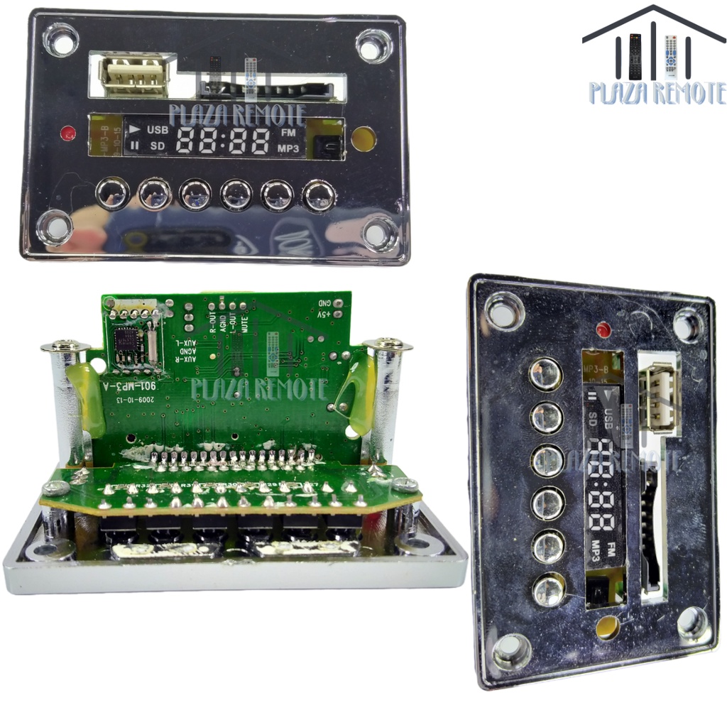 kit panel PCB Panel Modul Kit USB Mp3 memory card radio FM  Rakitan